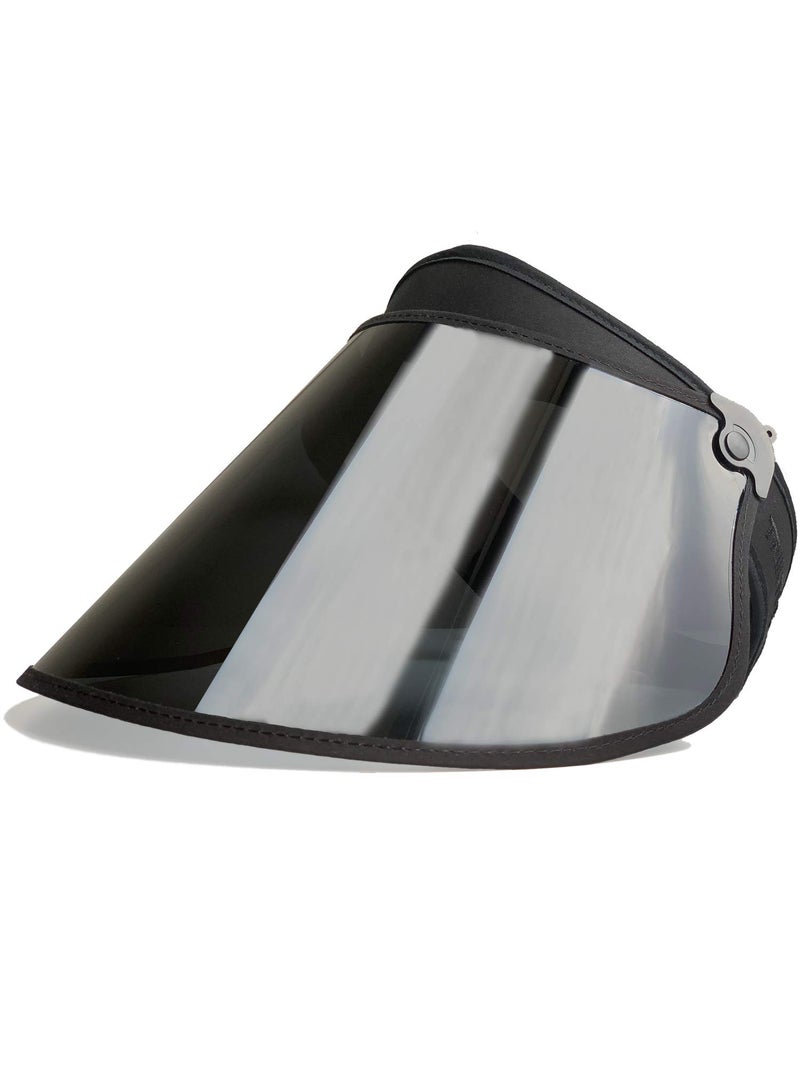 TRIKTON Polarized Full Face Visor Sun Shield â€“ UV Protection, Adjustable 19"-25", Bamboo Sweatband, 360Â° Rotating Lens â€“ Golf, Beach & Outdoor Sports - Image 1